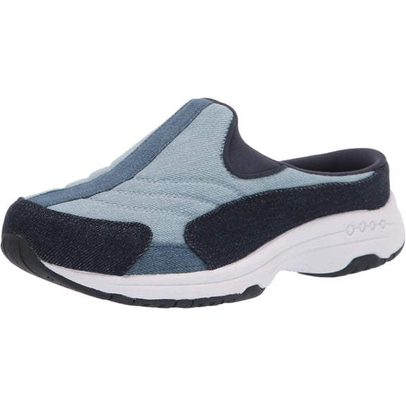 Easy Spirit Womens Traveltime Clog 6 Narrow Blue