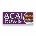 thumbnail image 2 of ACAI Bowl Vinyl Banner 5 Feet Wide by 2 Feet Tall, 2 of 4
