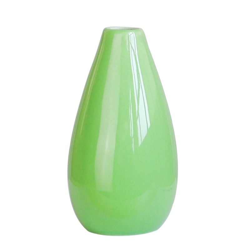 Nordic Glazed Ceramics Vase Stand for Flowers in Pots Decor Home Garden Modern Flower Vase Large