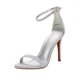thumbnail image 1 of Sandalia DREAM PAIRS KARRIE Tacón Plateado con Brillo 10.5 cm, 1 of 8
