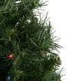 thumbnail image 4 of Northlight Pre-Lit Medium Royal Pine Artificial Christmas Tree - 2' - Multicolor Lights, 4 of 5