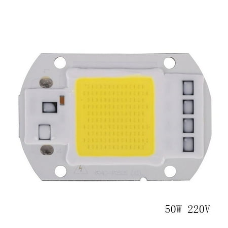 

MAX Yard Light 20W 30W 50W LED Chip 220V LED COB Bulb Chip Input IP65 Smart IC Fit For DIY LED Flood Light LED Modules High Quality