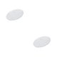 thumbnail image 1 of Injueey Fitted Table Cloth Water Resistance Dinner Dust Proof Table Cover Clean Blanco 120 cm 2Conjunto, 1 of 1