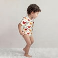 thumbnail image 4 of Balery Flower Chicken Pattern Baby Climbing Clothes Infant Bodysuit Cute Infant Bodysuit Baby Romper-2 Years, 4 of 7