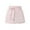 a-Pink21, variant on Girls Kids Casual Mini Skirt Solid Color Knit Elastic High Waist Drawstring A Line Skirt For Daily Wear Sports Activities Pink 11-12 Years