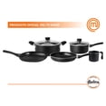 thumbnail image 2 of Batería Cocina Hudson 7 Piezas Aluminio Antiadherente Negro, 2 of 7