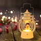 thumbnail image 1 of Decoraciones de luces navideñas LED - Adorno de árbol de Papá Noel con muñeco de nieve con asa, luces LED de plástico para decoración navideña, 6x6x12,5cm, 1 of 8