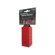 StealthMounts Tool Mount Spacers in Red, 6 per Pack