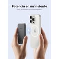 thumbnail image 2 of UGREEN 5000mAh Power Bank Inal&aacute;mbrico 15W, USB C Cargador Port&aacute;til Magn&eacute;tico Carga R&aacute;pida, Powerbank Bater&iacute;a Externa Compatible con iPhone 17/16/, 2 of 11