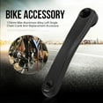 thumbnail image 3 of Left Single Chain Crank Arm, Deformation Resistance Colorfast Stylish Bike Crank Arm, Aluminum Alloy 4 Options For Many Bike Models Bike Repair, 3 of 8