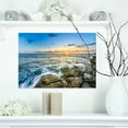 thumbnail image 1 of Rocky Coogee Beach in Sydney - Large Seashore Canvas Print, 1 of 3