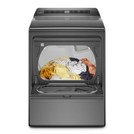 Whirlpool - 7.4 Cu. Ft. Gas Dryer with AccuDry Sensor Drying System - Chrome shadow