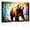 Bear, variant on ZHONGYUTONG Abstract Forest Animal Canvas Wall Art Colorful Bear Painting Prints Wildlife Posters Artwork Home Decor Framed (12.00" x 18.00")