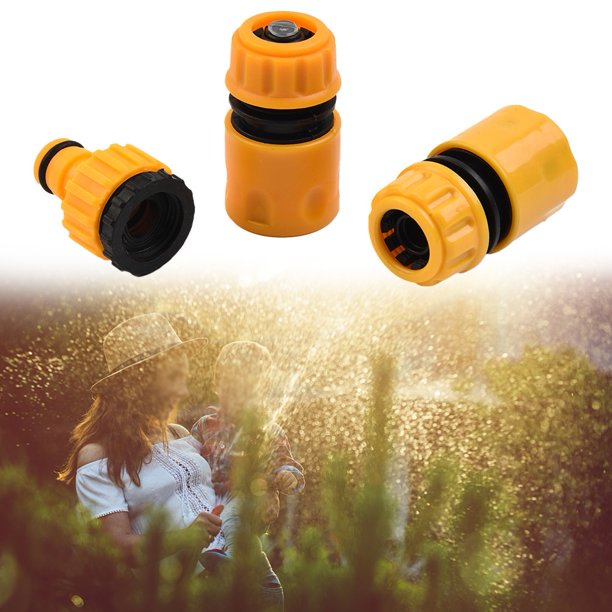 3 Packs Garden Water Hose Pipe Tap Connector Conection Fitting Adaptor