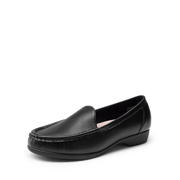 DREAM PAIRS Women's Slip-On Loafers Comfortable Lightweight Flats with Arch Support for Work & Office