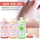 thumbnail image 2 of Exfoliante corporal con Gel de barro para el cuidado de las piernas, crema de lavado de fresas, cuidado de la piel, 350ml qym unisex, 2 of 2