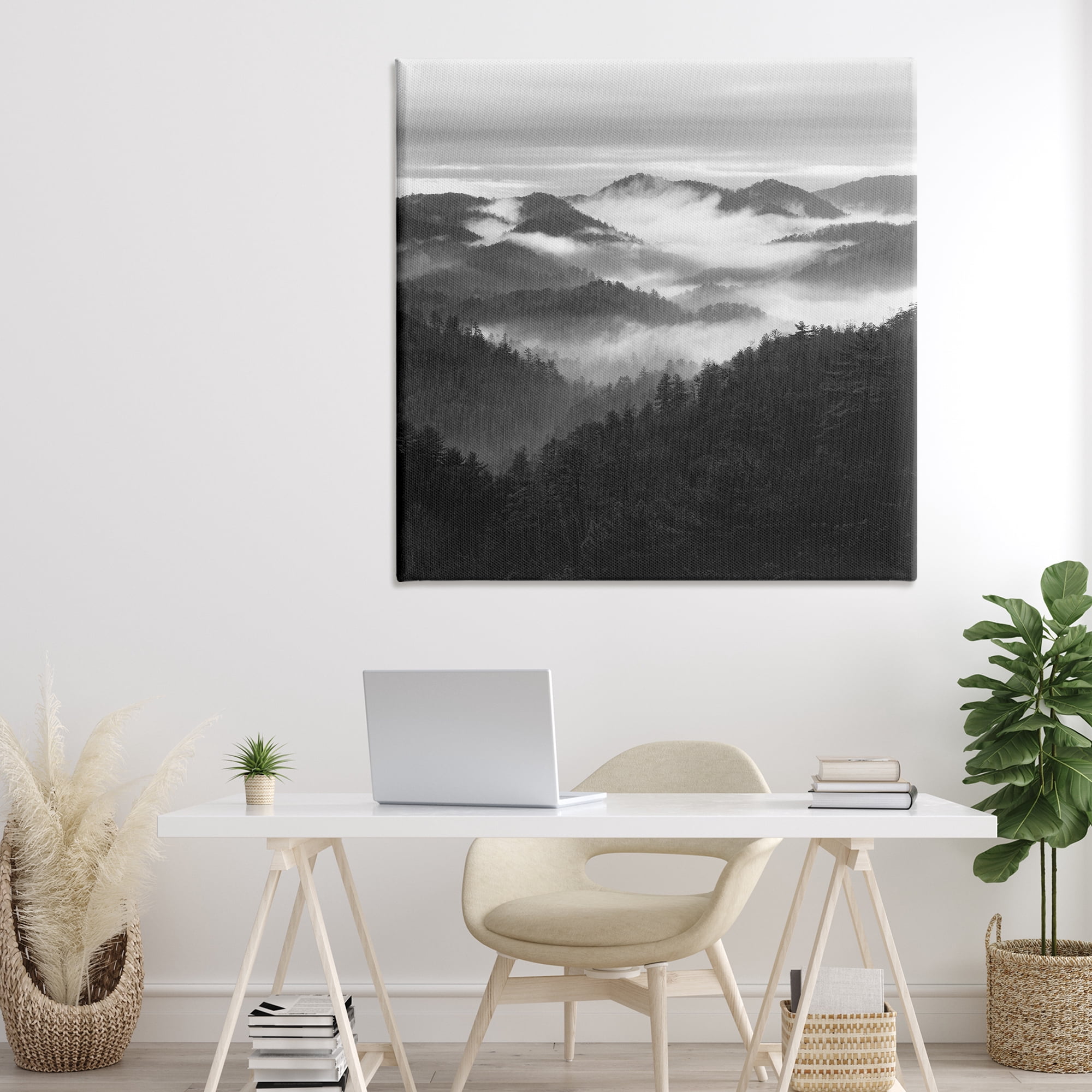 Stupell Industries Smoky Mountains Forest Canvas Wall Art, design by Nicholas Bell