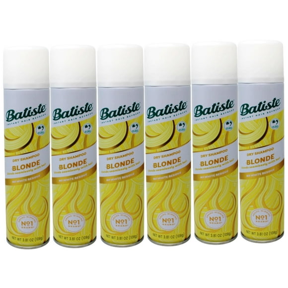 Batiste Dry Shampoo, Blonde, 3.81 oz (Pack of 6)