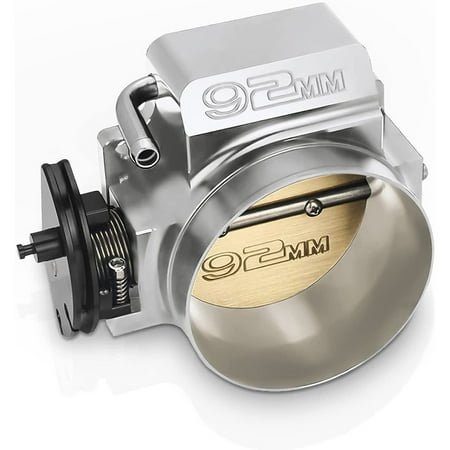 

92Mm Throttle Body Assembly Compatible With Ls Ls1 Ls3 Ls6 Lsx Engine 4 Bolt Aluminum Silver