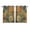 Multicolor, variant on Vintage Geometric Kitchen Curtains 72 Inch Length, Watercolor Abstract Art Grommet Top Bedroom Living Room Curtains, Light Filtering Cafe Curtain Drapes 2 Panels Set 104''x72''