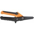 thumbnail image 3 of WWS-Klein Tools T2107 Titanium Coated Utility Scissors, Compact, Stainless Steel Shears, Serrated Blades, Cuts Heavy-Duty Materials, 7-Inch, 3 of 4