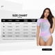 thumbnail image 5 of Balery Rainbow Body de cuello redondo de manga corta para mujer Tops de manga corta Tops básicos-XX-Large, 5 of 7