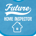 thumbnail image 4 of Inktastic Home Inspector Future Job Boys or Girls Baby Bib, 4 of 4