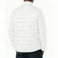 thumbnail image 2 of Quilted Jackets for Men, Lightweight Winter Coat Packable Waterproof Puffer Jacket Zipper Warm Outerwear with Pocket New Lightweight Jackets Mens Plus Size White L, 2 of 5