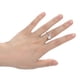 thumbnail image 3 of Anillo de Plata Jadeshay S925 Simple con Circonita y Perlas de Imitación Talla 7, 3 of 8