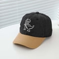 thumbnail image 3 of Gzbliryd Floppy Bucket Hat Cute Hats Adjustable Beach Hats Sprints Running Hat for Boys Girls Baseball Cap Hat (Black,2-8 Years), 3 of 3