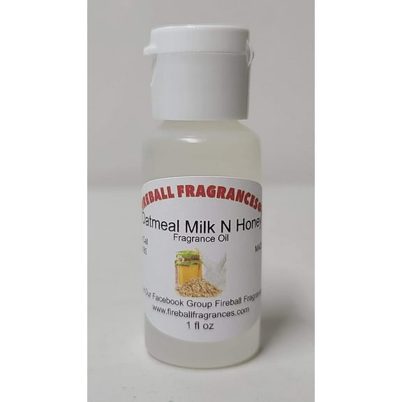 Oatmeal Milk-n-Honey Scented Oil by Fireball Fragrances - 1 Oz Bottle