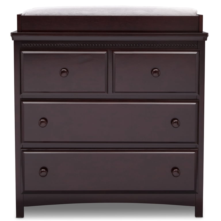 dark chocolate brown dresser Summit 6 Drawer Dresser main image 1