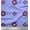 Lavender Blue, variant on Soimoi Cotton Duck Fabric Artistic Flower Print Fabric by the Yard 42 Inch Wide