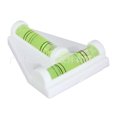 thumbnail image 1 of Thinsony Bubble level, white T-shaped mini level, 1 of 1