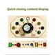thumbnail image 2 of Vogacara Wood Fun Educational Toddler Busy Board - Juguete de aprendizaje interactivo para niños pequeños Aprendizaje de material didáctico Juguetes Educativos, 2 of 6