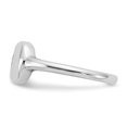 thumbnail image 3 of SS White Ice .07ct. Diamond Ring Size 8, 3 of 3