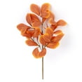 thumbnail image 7 of 4pc Silk Orange Eucalyptus Stems - for Fall Decor - Factory Direct Craft, 7 of 7