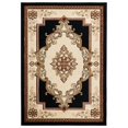 thumbnail image 3 of Porch & Den  Curry Hand-Carved Area Rug Black 2'7" x 7'4" Runner 6' Runner Living Room,Bedroom,Entryway Beige Rectangle, 3 of 5