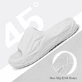 thumbnail image 4 of Barerun Slides for Men Women Soft Thick Sole Slide Sandals Recovery Foam Pillow Slippers for House Shower Pool Beach Indoor Outdoor, 4 of 9