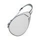 thumbnail image 1 of Bolsa de tenis con funda para raqueta, portátil, deportiva, de gran capacidad, con correa de hombro ajustable Bordes verdes blancos., 1 of 9