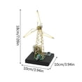 thumbnail image 3 of Rotating Windmill Night Light, DIY Courtyard Lanterns, Rustic Farmhouse Lights, Industrial Atmosphere Decorative Nightlight Lamp, Turning Back Time, Illuminating Dreams, Bedroom Hallway, 3 of 9