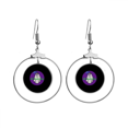 thumbnail image 1 of Festival de Halloween fantasma Los pendientes cuelgan del aro de la joyería del círculo de la gota Unbranded M, 1 of 3