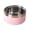 Pink, variant on Stainless Steel Pet Bowl Customizable Name Embossed Non Silicone Base Durable for Dog Cat Food Water Feeding