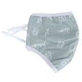 thumbnail image 2 of Cubierta Bucal Cubierta Bucal De Algodón 2 Piezas Lavable Diario A Prueba De Polvo Adulto Transpirable Boca Mufla Cara Cubierta Para Hombres Mujeres UseGreen Print, 2 of 8