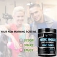 thumbnail image 4 of Nitric Shock Pre-Workout Powder - Nitric Oxide Booster Supplement, Promotes Muscle Growth, Tissue Repair, Endurance & Energy Booster - 300 Grams, by Pristine Foods, 4 of 6