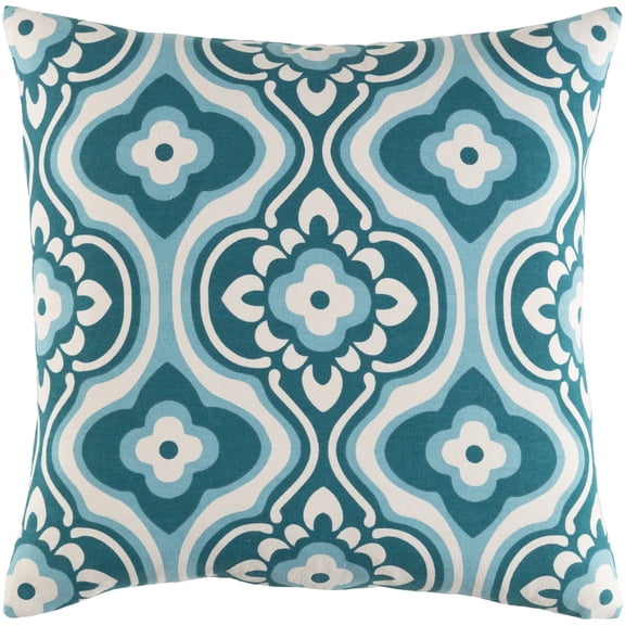 Artistic Weavers Trudy Blossom 18" x 18" Pillow (with Down Fill)