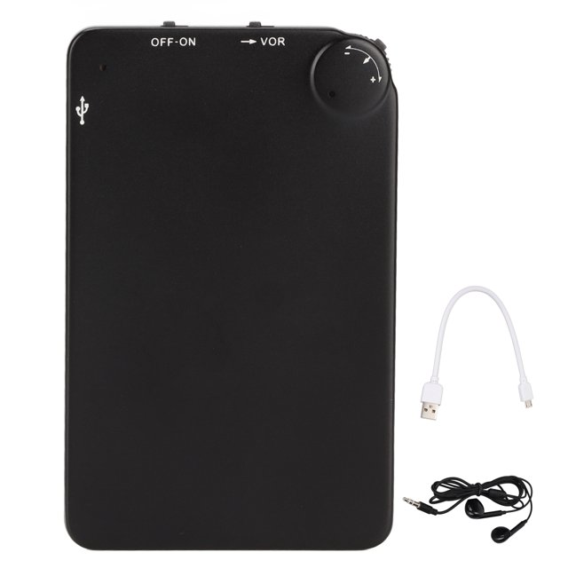 Grabadora de voz portátil con reducción de ruido ajustable y activada por voz, dispositivo de grabación de sonido para reuniones y estudios, inglés neutro, color negro, 16 GB