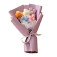 thumbnail image 1 of Ramo de flores de ganchillo hecho a mano, pequeño ramo de flores silvestres, regalo de cumpleaños o aniversario para mamá, esposa, mejor amiga o novia., 1 of 8