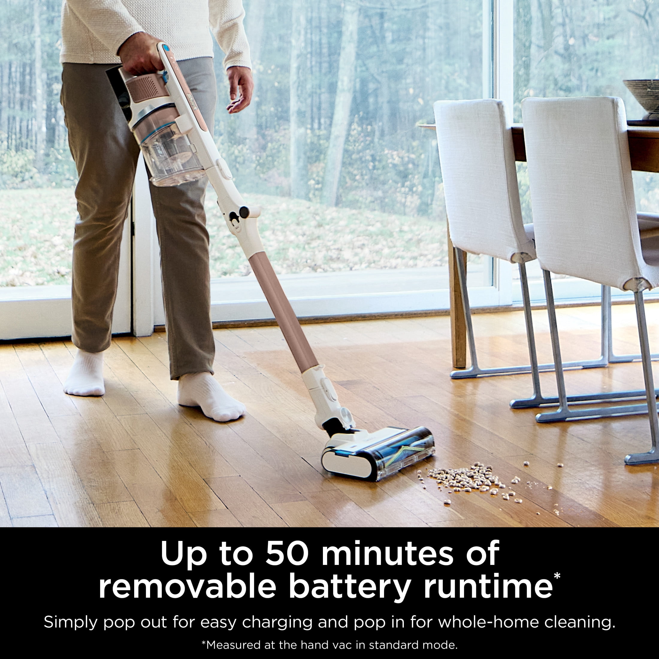 Shark PowerPro Flex Reveal Cordless Stick Vacuum, Carpet and