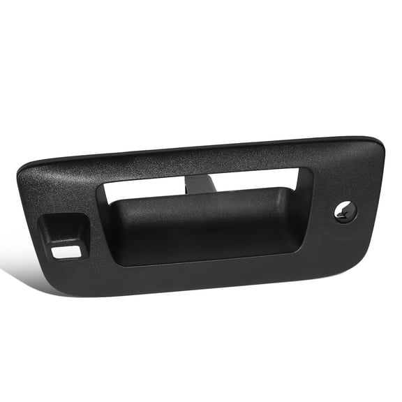 DNA Motoring OEM-THO-00028 For 2007-2014 GMC Sierra Chevy Silverado 1500-3500 Rear Textured Handle Bezel with Keyhole